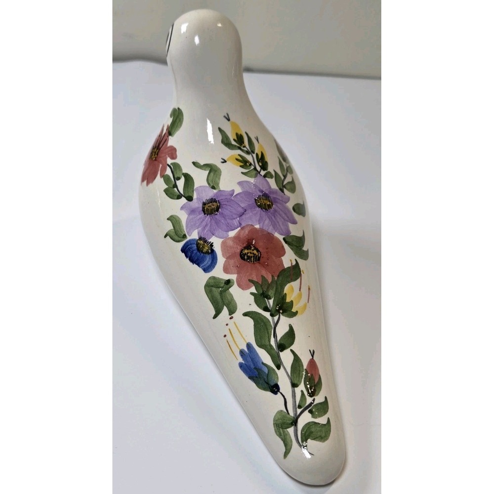 Vintage Signed Mexican Tonala Pottery Partridge Bird Figurine Hand Painted - Picture 4 of 6
